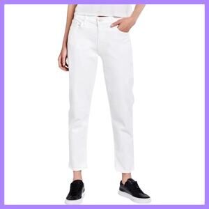 Mother Cropped Jeans In Style The Dropout, In Color Whipping the Cream (25)